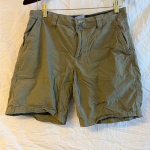 Columbia Men's Khaki Flat Front Shorts